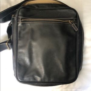 Leather levenger messenger bag